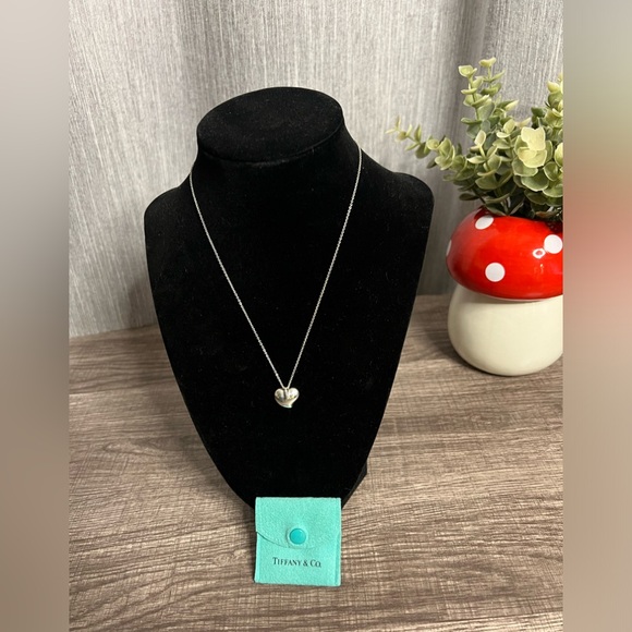 Tiffany & Co. Concave Heart Necklace - Picture 1 of 3